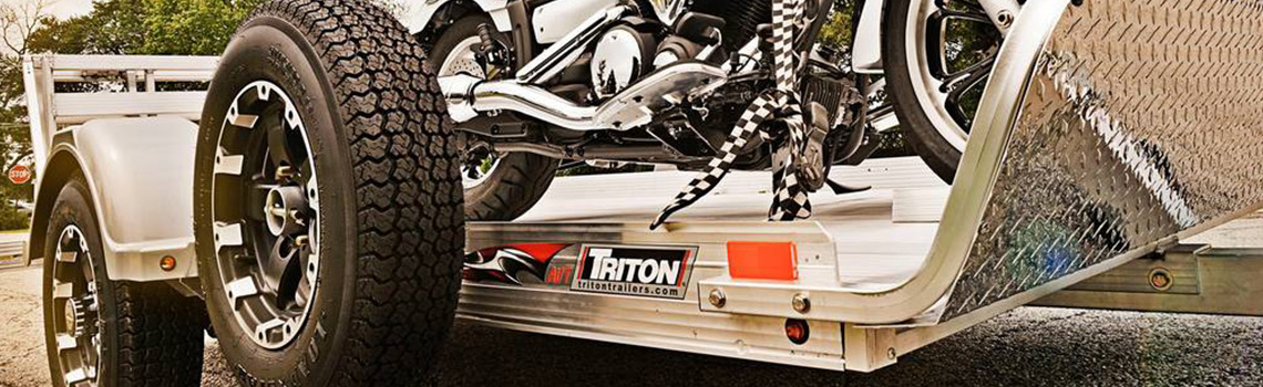 Info 2017 Triton Trailers ATV128 2 Trailer for sale in Silverthorne Power Sports, Silverthorne, Colorado